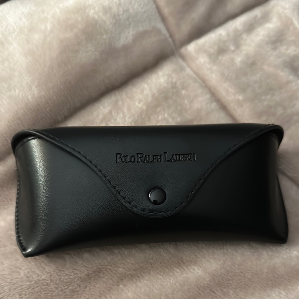 Polo Ralph Lauren black glasses case